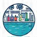 Icona prodotti chimici e accessori per la piscina